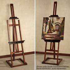 Artisana Wood Display Easel Floor Stand Wood Easel Display Easel Wood Display