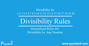 math division rules for numbers 1 20 simple tricks to