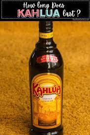 How Long Does Kahlua Last Does It Expire The Fork Bite