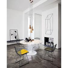 Saarinen Round Dining Table Minimalist Dining Room Bertoia Side Chair Tulip Dining Table