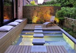 Mini Spa Design For Small Terraced Houses Small House Garden Indoor Pool Design Small Indoor Pool
