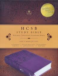 Hcsb Study Bible Soft Leather Look Purple