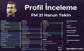 Harun tekin kaç yaşında ve aslen nereli? Harun Tekin Fm 21 Profil Fmrehber Com Fenerbahce Kalecileri