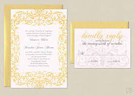 Yellow Wedding Invitation Sample Set Golden Yellow And Gray Vintage Flourish 2 50 Yellow Wedding Invitations Wedding Invitation Samples Wedding Invitations