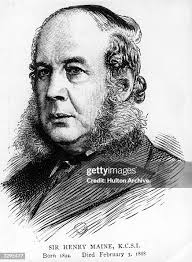 English jurist and historian Sir Henry James Sumner Maine . News Photo