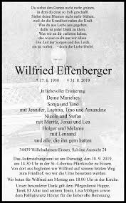 „der zeitgeist fördert eine geistige einstellung, sagt er als den wichtigsten punkt in diesem drehbuch der massenmanipulation sieht effenberger den seit 100. Traueranzeigen Von Wilfried Effenberger Www Westfalen Blatt De