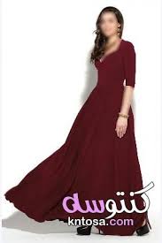 فساتين سهرة باللون الاحمر الغامق Fashion Style Formal
