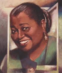 Lois Hatcher (B. 1946) "Hattie McDaniel" Original