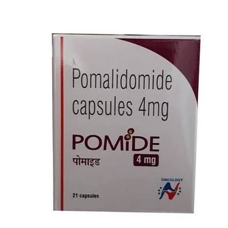 Pomalidomide 4 Mg Capsule at ₹ 4500/box | New Delhi | ID: 22994588362