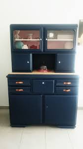 Buffet Mado Vintage Bleu Marine Relooke Meuble Mado Relooking De Mobilier Relooking Meuble