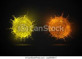 Kulový blesk melounová 5, praha 2 vchod z ječné ulice gps: Kulovy Blesk 10 Koule Energie Eps Blesk Graficke Pozadi Fireballs Cern Canstock
