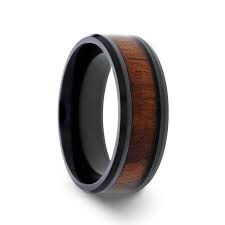 Check spelling or type a new query. Thorsten Kony Titanium Rings For Men Black Titanium Polished Beveled Edges Black Walnut Wood Inlaid Men S Wedding Ring On Sale Overstock 19838736