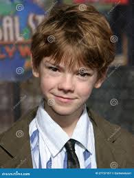 Thomas Sangster fotografia editoriale. Immagine di studi