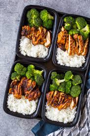 20 Minute Meal Prep Chicken Rice And Broccoli Gimme Delicious