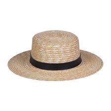 Spencer Charcoal Lack Of Color Straw Boater Boater Hat Boater