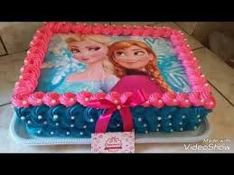 Frozen Elsa Anna Film Cake Special Creative Ideas كيك فروزن السا و ان ا Youtube Frozen Birthday Cake Frozen Birthday Party Cake 4th Birthday Cakes