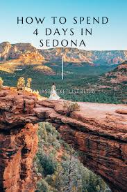 The stunning red rock formations feature tons of hiking trails weaving through the unique landscapes around the outskirts of town. How To Spend 4 Days In Sedona Talia S Bucketlist