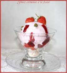 La Table Lorraine D Amelie Glace Cremeuse A La Fraise Coulis Fruits Rouges Coulis Fruits Rouges Glace Et Sorbet Glace Framboise
