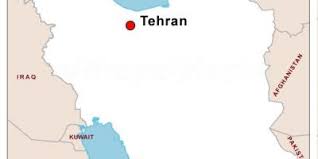 Map of iran, middle east. Teheran Anzeigen Maps Teheran Iran