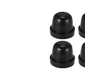 Staubschutz Für Autoscheinwerfer X AUTOHAUX Scheinwerfer Staubschutz  Dichtungskappen | 4 Stück, Gummi, Innendurchmesser 60mm 60mm  Innendurchmesser