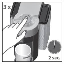 Here is a step by step account on what you need to do: Nespresso Vertuo Coffee Machine User Manual Manuals