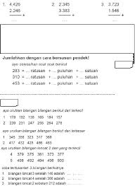 Kumpulan soal pelajaran matematika kelas 2 sd mi semester 1 dan 2. Soal Matematika Kelas 2 Sd Penjumlahan Dan Pengurangan Bersusun Panjang