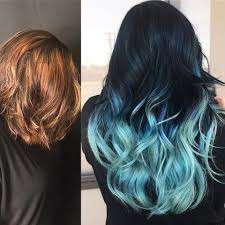 31 ideas for getting short ombré hair #6. Fresh And Cool Blue Ombre Hair Styles
