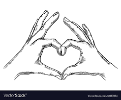 Observe how the bases of the cylinders i didn't mention the lines of the hand above, so let's take a look at them closely here: Drawing Hands In A Heart Shape Novocom Top