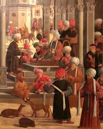 Giovanni Mansueti Documentato Dal 1485 Morto 1526 27 Episodi Della Vita Di San Marco Cm 371 X 603 Galleria Dell Accademia Venezia Painting Art Gallery