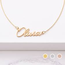 Personalized old english name necklace best gifts 14k gold plated for love. Gold Custom Name Necklace Gold Name Necklace Personalised Etsy