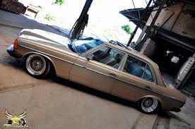 Mercedes Benz W123 200d On Bbs Rs 03 Mercedes Benz Mercedes Benz Classic Mercedes