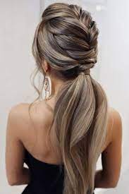 37 Modern Pony Tail Hairstyles Ideas For Wedding Tail Hairstyle Pony Hairstyles Prom Hairstyles For Long Hair