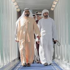 mohammed bin rashid bin saeed al maktoum y su hijo hamdan bin mohammed bin rashid al maktoum 21 03 2018 via faz3 dubai city sheikh mohammed dubai