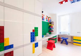 But the lego concept is a relatively easy bedroom project that can be done over time to achieve the final effect. Kids Room Ideas Lego Room Decor