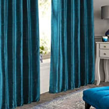 White velvet curtains add immense beauty and elegance to your room. Amazon Com Hpd Half Price Drapes Vpch 140805 84 Signature Blackout Velvet Curtain 1 Panel 50 X 84 Amber Gold Home Kitchen