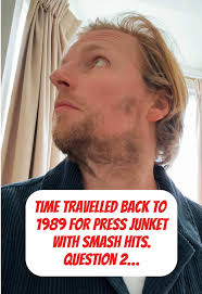 Went back in time to answer a few challenging questions about my new album  from Smash Hits in 1989. Question 2….. Now where’s that remote?