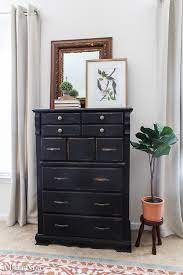 Chalk paint furniture images liner home design. Wooden Dresser Makeover With Chalk Paint A Blue Nest