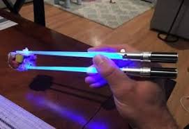 Your Lightsabers Will Make A Fine Addition To My Collection Gif A Mega Dump Of 63 Pics And Memes For All To Enjoy Chopsticks Star Wars Light Saber Funny Pictures