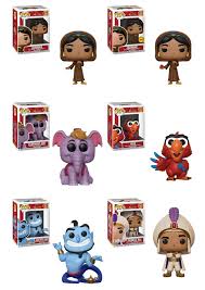Funko Pop Aladdin Complete Set Of 6 Chase Included Funko Pop Dolls Funko Pop Disney Pop Characters