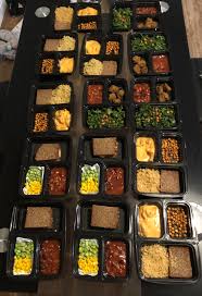 Maybe you would like to learn more about one of these? Faux Pork Thai Red Curry W Air Fried Chickpeas Couscous And Rye Bread Moroccan Spiced Chicken W Mixed Beans In Spicy Sauce And Kale Chips Air Fried Seasoned Chicken Rye Bread Sandwiches W Mixed Beans