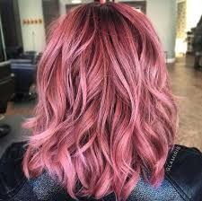 Nice Dusty Rose Color Rose Hair Color Hair Color Pink Dusty Rose Hair