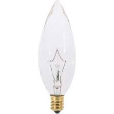 Bulbs Lamps Incandescent Bulbs Type B C F Decorative Incandescent Lamps Globalindustrial Com