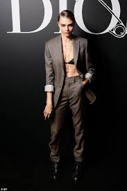 Cara delevingne in vogue magazine, japan july 2021. Cara Delevingne 27 At Dior Homme Menswear Fall Winter 2020 2021 Show Lipstick Alley