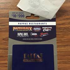 Time to grab an offer for saving more. Find More Pappas Restaurants Gift Card Valued At 40 Selling For 30 Cash Only For Sale At Up To 90 Off