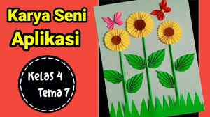 Anda juga dapat membuat aplikasi dari desain apa pun yang terpikir oleh anda, langit menjadi batasnya! Cara Membuat Karya Seni Aplikasi Kelas 4 Tema 7 Youtube