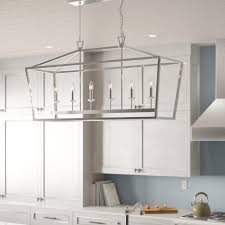 Pendant lights for a kitchen island, where food preparation is the main event, may fundamentally differ from. Laurel Foundry Modern Farmhouse Carmen 6 Light Kitchen Island Linear Pendant Reviews Wayfair