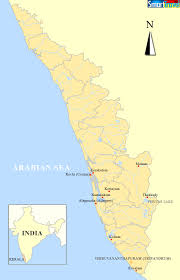 Thiruvananthapuram is a major tourist hub in india.117 kovalam and varkala are popular beach towns near the city. Jungle Maps Map Of Kerala India