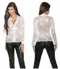 Viste tu guardarropa con las prendas distinguidas y delicadas del momento, las blusas y blusones de mujer. Blusas De Encaje Para Fiestas De Noche Tienda Online De Zapatos Ropa Y Complementos De Marca