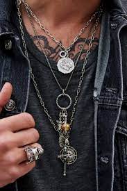 Your Fashion Needs A Suitable Mens Jewelry Necklace Which Can Be A Beaded Chain Necklace Or Me Bohemian Style Men Mens Accessories Necklace Mens Rings Fashion