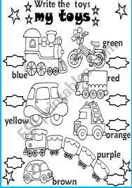 My Toys Worksheet Shapes Preschool Toys Worksheets